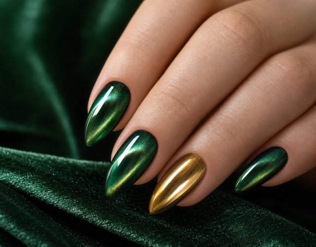 Chrome Nail Art aus dem Elly Nails Lookbook